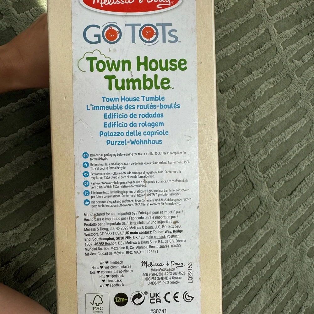 Melissa & Doug Go Tots Town House Tumble - Picture 4 of 5